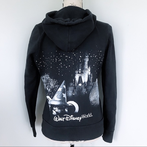 Disney Jackets & Blazers - Disney World Glitter Icon Zip Up Jacket